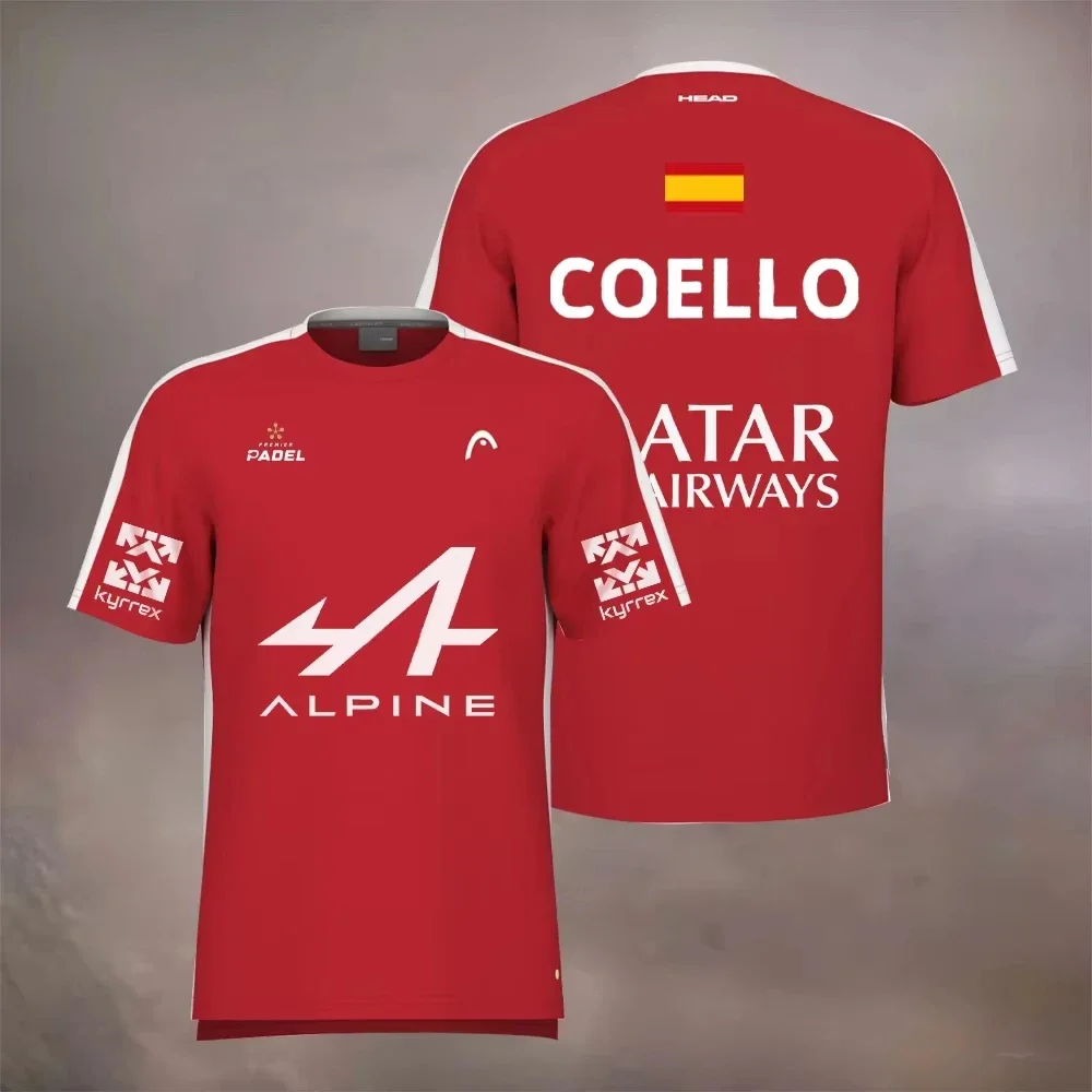 

Pardel ALPINE QATAR COELLO 3D Print Sport Quick-dry Breathable Men Tshirt Football Jersey Parent-child Boy and Girl Short Sleeve