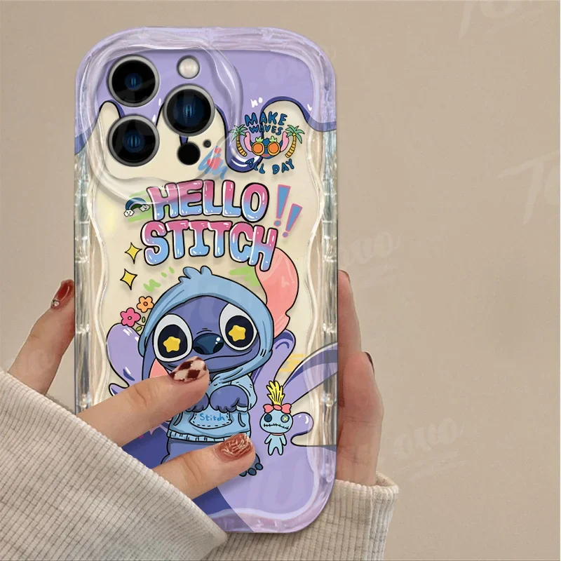 Disney Mickey Mouse Wave Phone Case For Xiaomi Redmi Note 13 12 Pro Plus Turbo Speed 12S 12R 11 11S 10 10S 9S 7 8 9 Pro Max