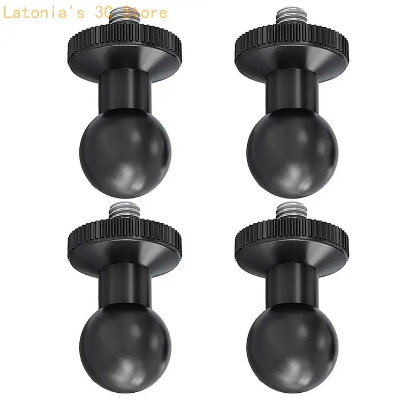 4 Stück Kunststoff-Kugelkopfadapter 17 mm für Kamera- und Tablet-Montagelösung X3UB – Detail 3