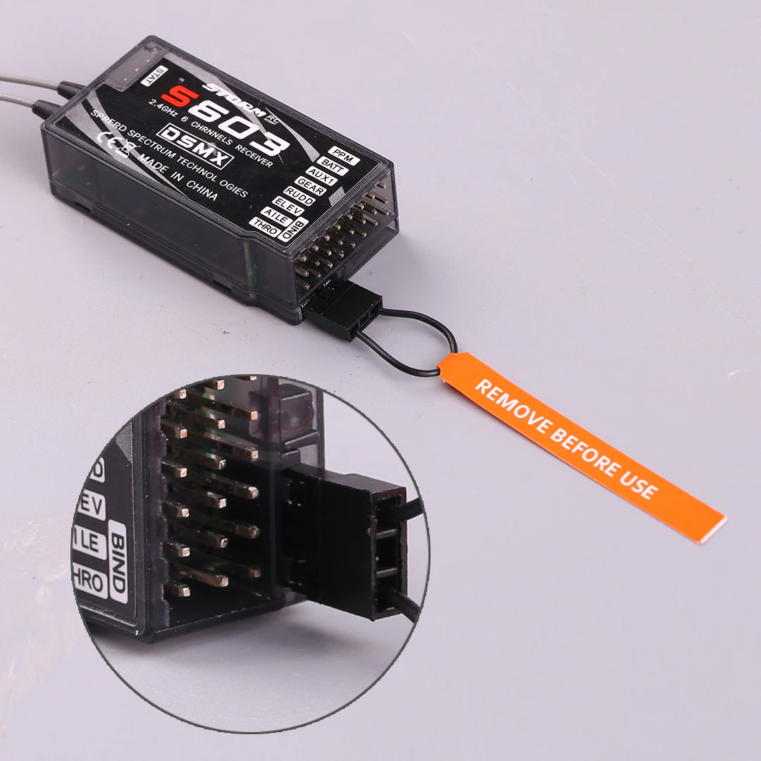 BIND PLUG Receiver Pair Frequency Line For AR6210 AR800 AR9020 S603 F701 For Spektrum Series