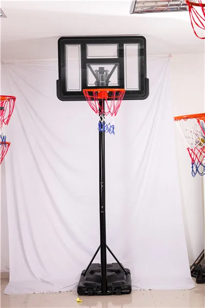 محمول قابل للتعديل 2.30 متر 3.05 متر كرة سلة متحركة هوب لوحة خلفية معدنية قابلة للإزالة للاستخدام الداخلي والخارجي معدات ملعب كرة السلة