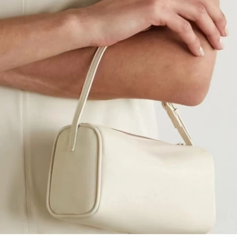 

Стильная мини-сумка-багет из кожи, сумка-пенал, сумка через плечо для повседневных вещей