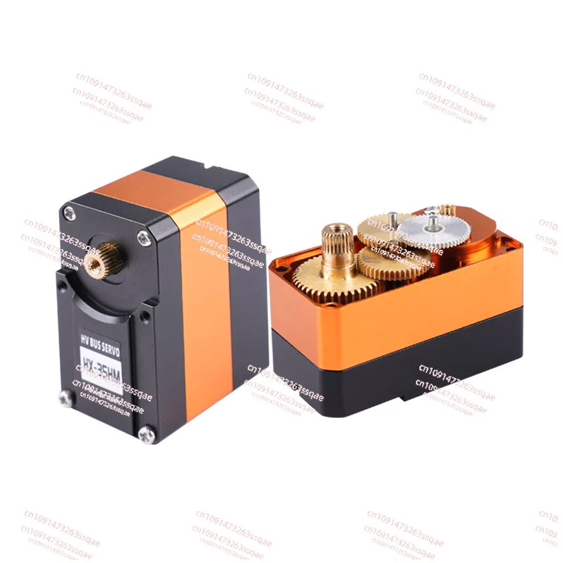 Intelligent Bus Servo, Serial Port Metal Single and Double Axis 20KG High Precision with Feedback Large Torque, Robot Servo