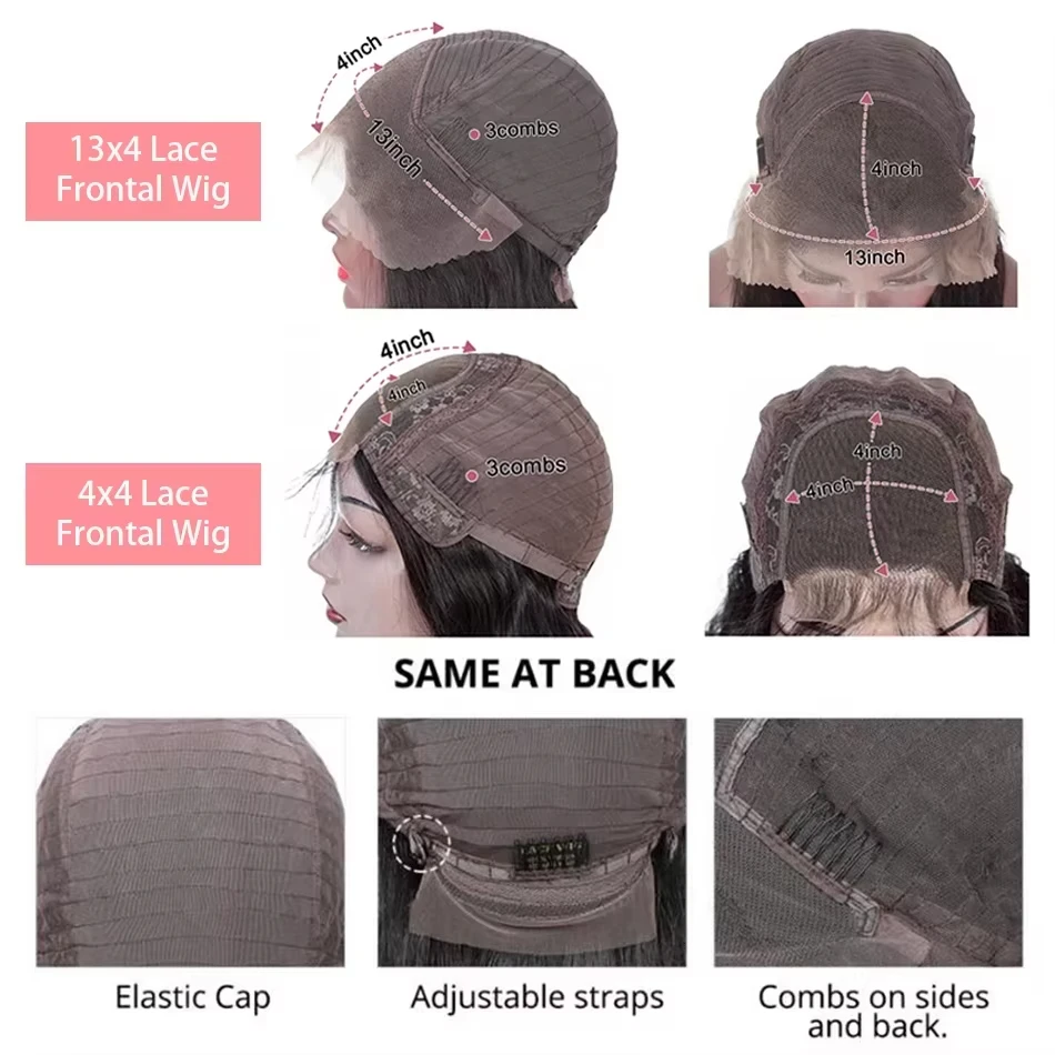 250% الكثافة تسليط الضوء على شعر مستعار قصير بوب 13x4 Hd الدانتيل الجبهة خصلات الشعر المستعار الإنسان مستقيم أومبير P4/27 شعر مستعار أشقر شعر ريمي للنساء