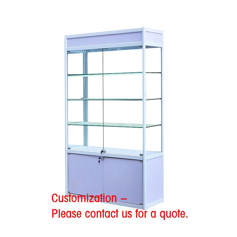 

custom.Glass Display Cabinet With Lights Show Glass Display Cabinet