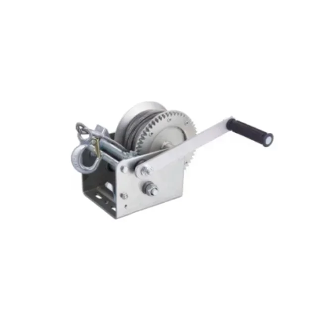 

3500 LBS Mini Hand Winch With Wire Rope For Boat And Vehicle Durable Portable Manual Winch