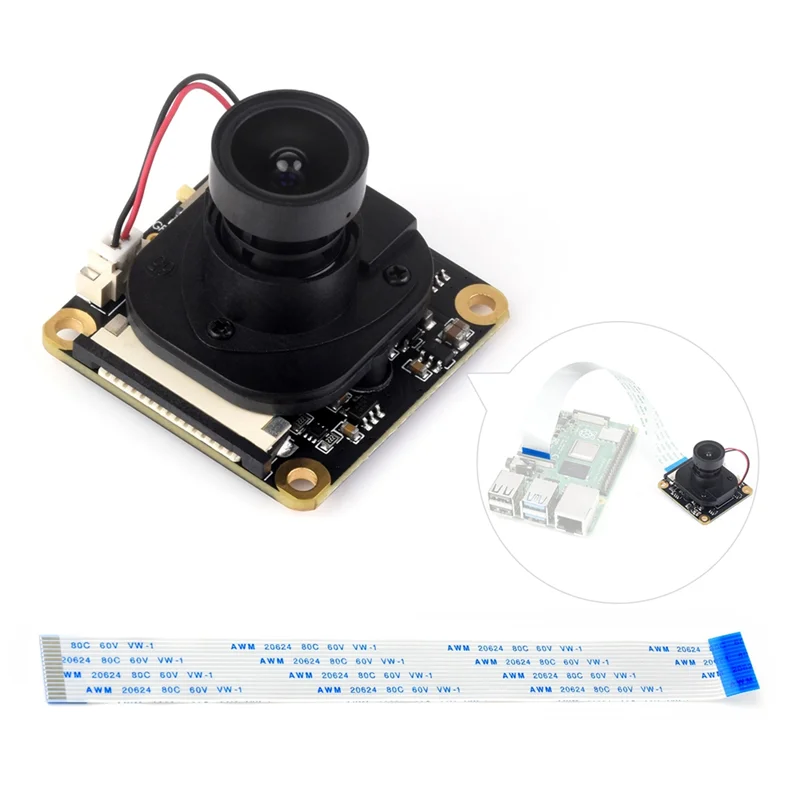 

BTLIFE-IMX290-83 ИК-камера, датчик камеры Starlight, фиксированный фокус, 2 МП, для Raspberry PI 4B/3B+/3A+/Zero/Zero 2 Вт