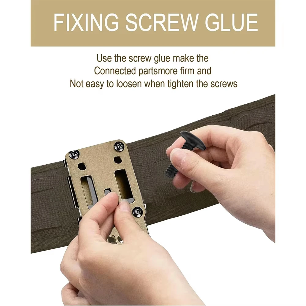 Tactical Metal Modular Pistol Holster Adapter Compatible QLS Platform Holster Drop Leg Band Hunting Quick Pull Draw Adapter