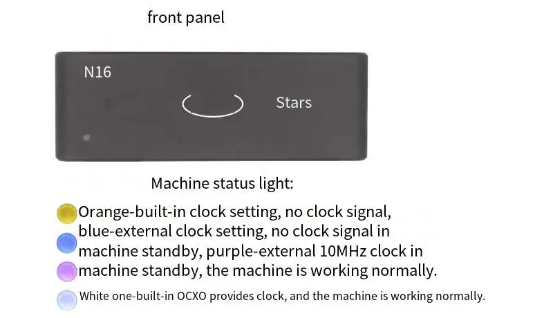 Commutateur HIFI Transcsec à fibre optique N16, entièrement linéaire, stabilisé, OCXO, isolation optoélectronique, horloge femreseconde