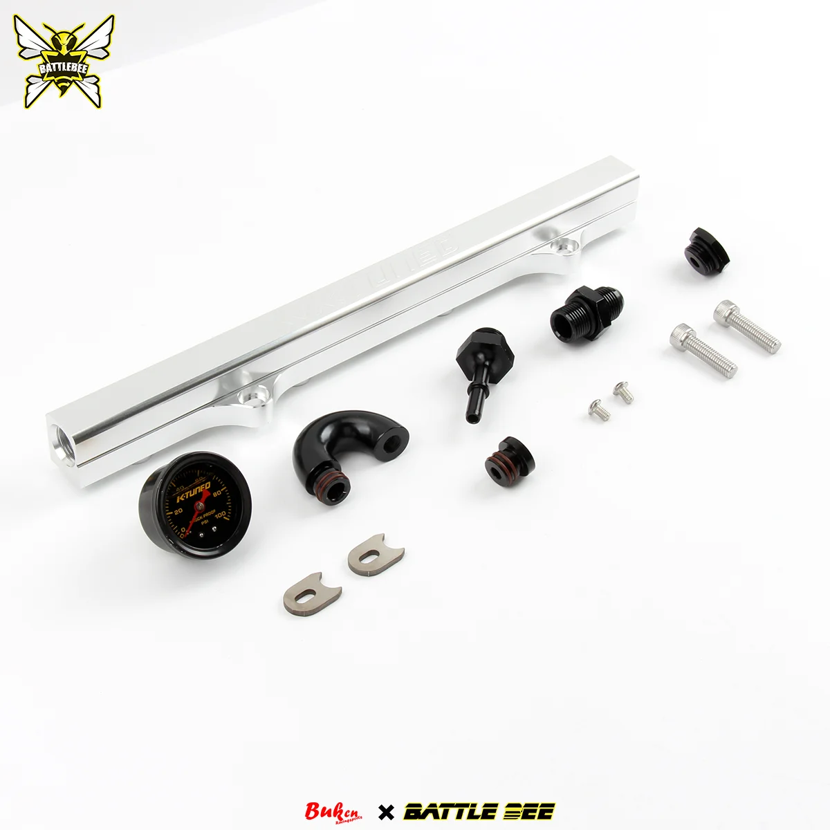Geeignet für Honda Civic K20 K24 FD2 CL7 DC5 Kraftstoffverteiler K-Serie Kraftstoffverteiler mit Öldruckanzeige – Detail 25