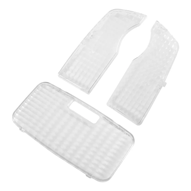 

3Pcs Car Crystal Clear Interior Map Dome Light Reading Light Cover For Toyota Prius 2010 - 2015