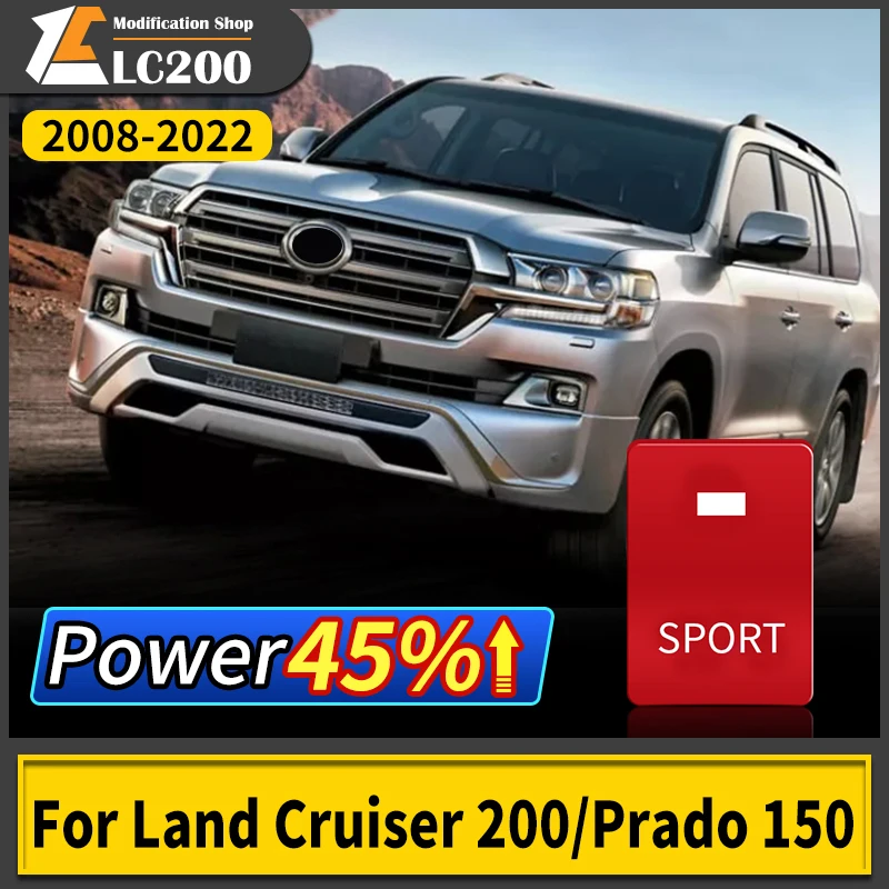 Applicable to Toyota Prado Land Cruiser 120 150 200 Power Module Accelerator Horsepower Acceleration Modification Upgrade System