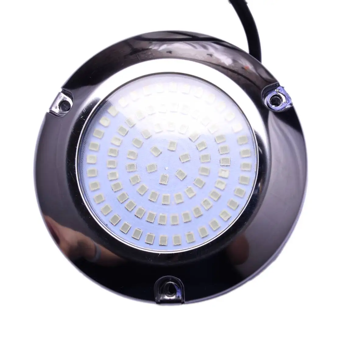 IP68 Stainless Steel Red Light 90LED Underwater Pontoon Marine Boat Camper trailer Caravan RV Transom Light