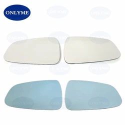 Car Anti Glare Convex Blue White Heated mirror Glass For Tesla Model S 2014 2015 2016 2017 2018 2019 2020 2021 2022 2023 2024