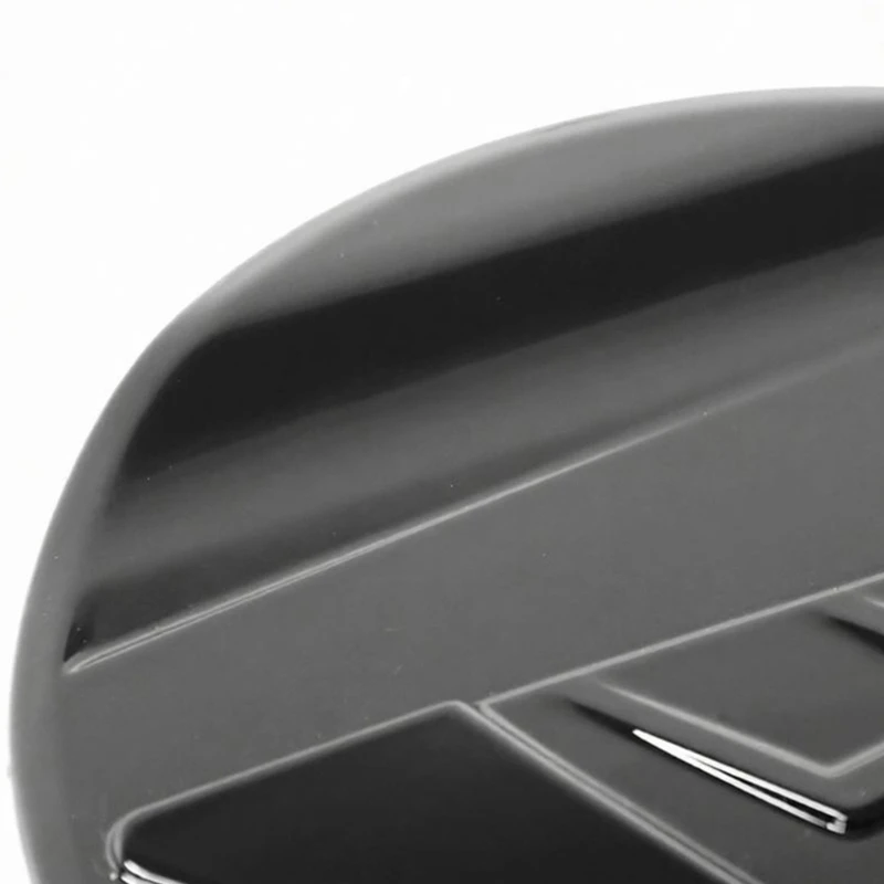 Door Cover Trim for the Stated 2016-2020 Model Gloss Black Automotive-Grade Plastic with Angular Detail and Scratch