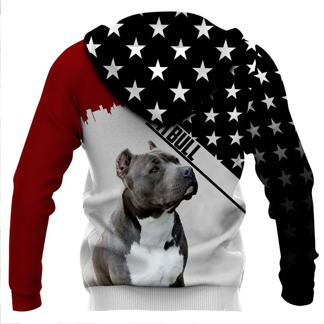 Boxer/Pitbull/Boston Terrier 3d Bedrukte Hoodies Dames Voor Heren Truien Street Trainingspak Liefde Hond Cadeau