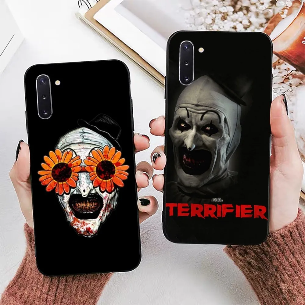 Horror Movie Terrifier Phone Case For Samsung Note 8 9 10 20 pro plus lite M 10 11 20 30 21 31 51 A 21 22 42 02 03