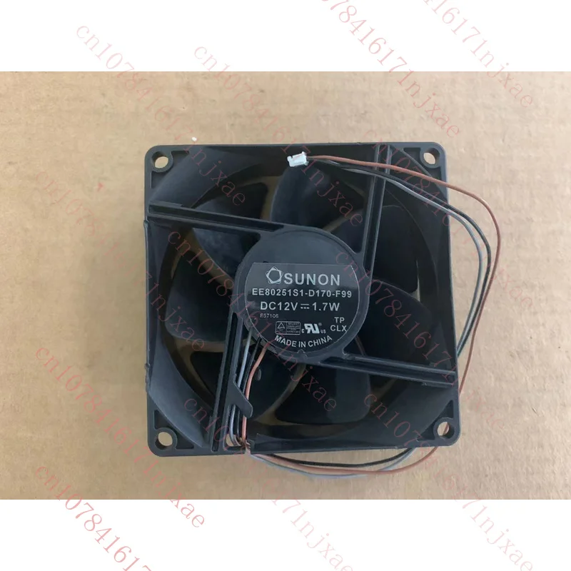ДЛЯ SUNON EE80251S1-D170-F99 Вентилятор охлаждения проектора 12 В 1,7 Вт 3-контактный 80 мм