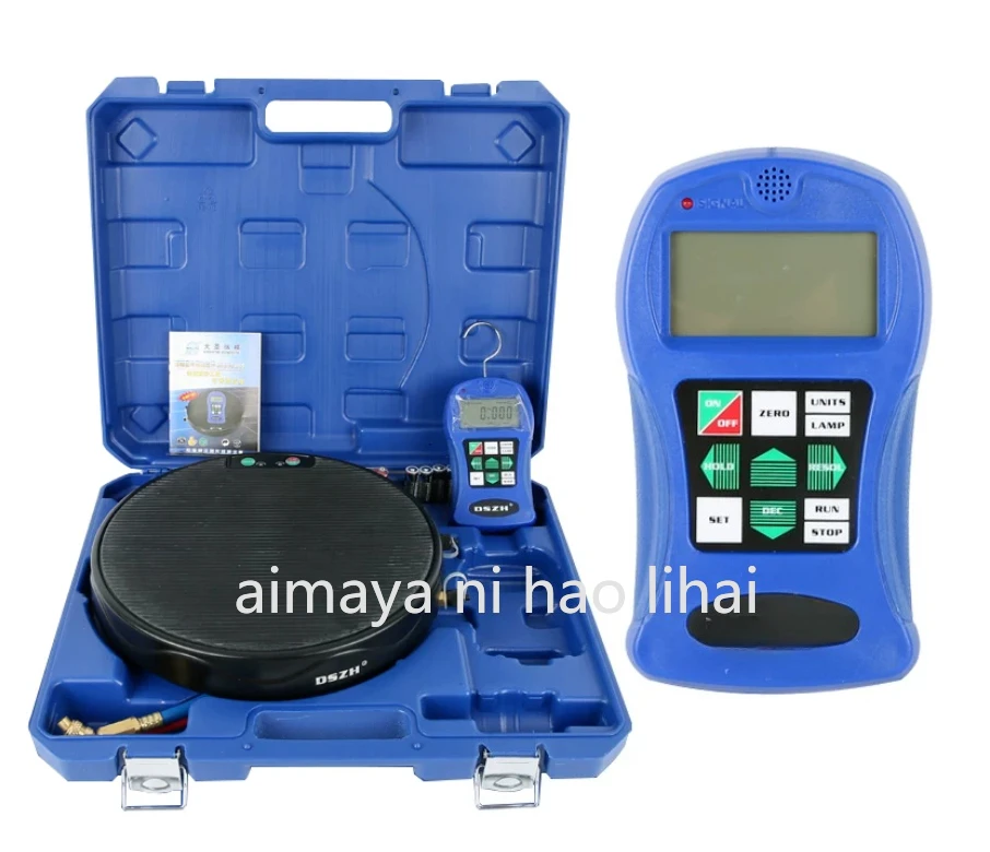 High Precision Portable Refrigerant Freon Liquid Scale Refrigerant Filling Electronic Scale Weighing Tool RCS-N9030
