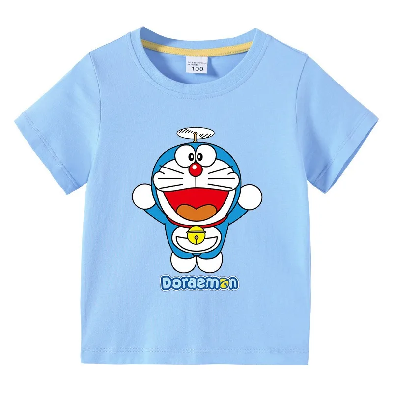 

Японское аниме Doraemons Kawaii футболка с мультяшным рисунком аниме товары небольшой подарок