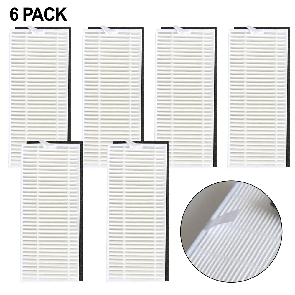 Easily Maintain Hygiene at Home with This Set of 6 For Filters Compatible with For Blaupunkt For Bluebot Comfort Plus