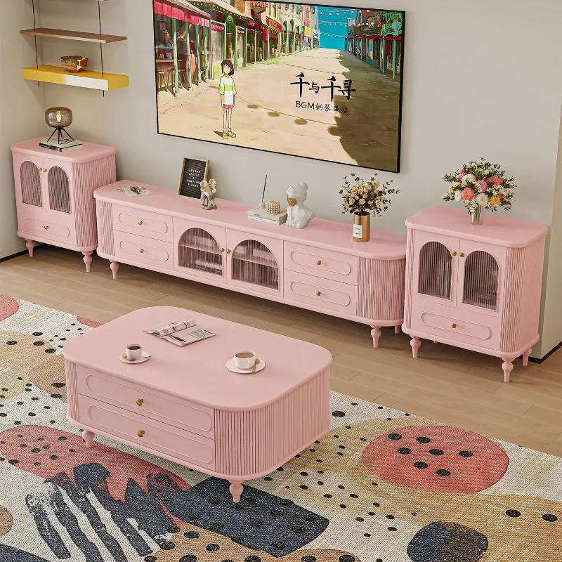 

Organizer Universal Tv Stands Designer Drawers Storage Wood Mobile Living Room Modern Tv Table Luxury Muebles Home Furniture