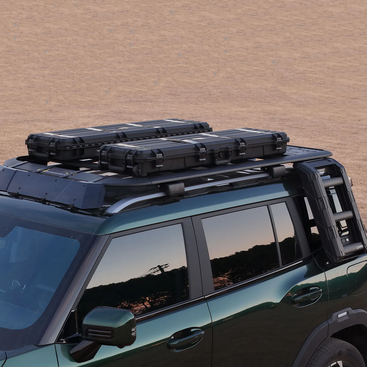 

Waterproof 48L Auto Car Roof Box Carrier Cargo Luggage Car Roof Rack Tool Box