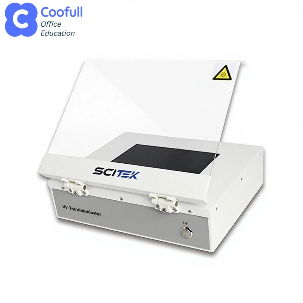 COOFULL SCITEK UV Light Transilluminator Freely Adjusted and Positioned Transilluminator with Cooling Fans