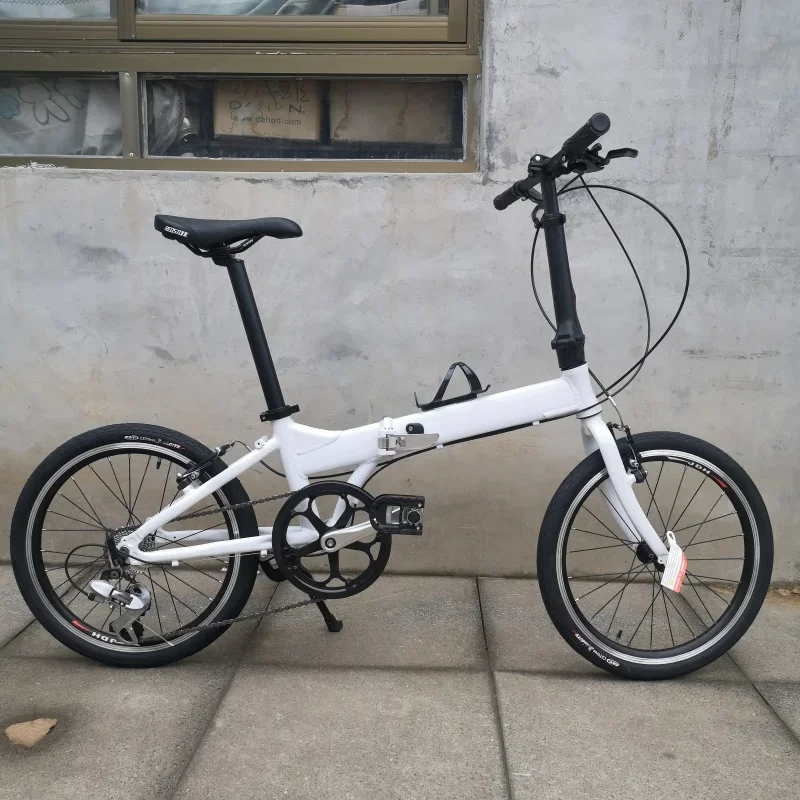 20 inch folding bicycle adult lightweight portable bicycle Shimano kit aluminum alloy frame 8 speed dual V brake City Bicycle