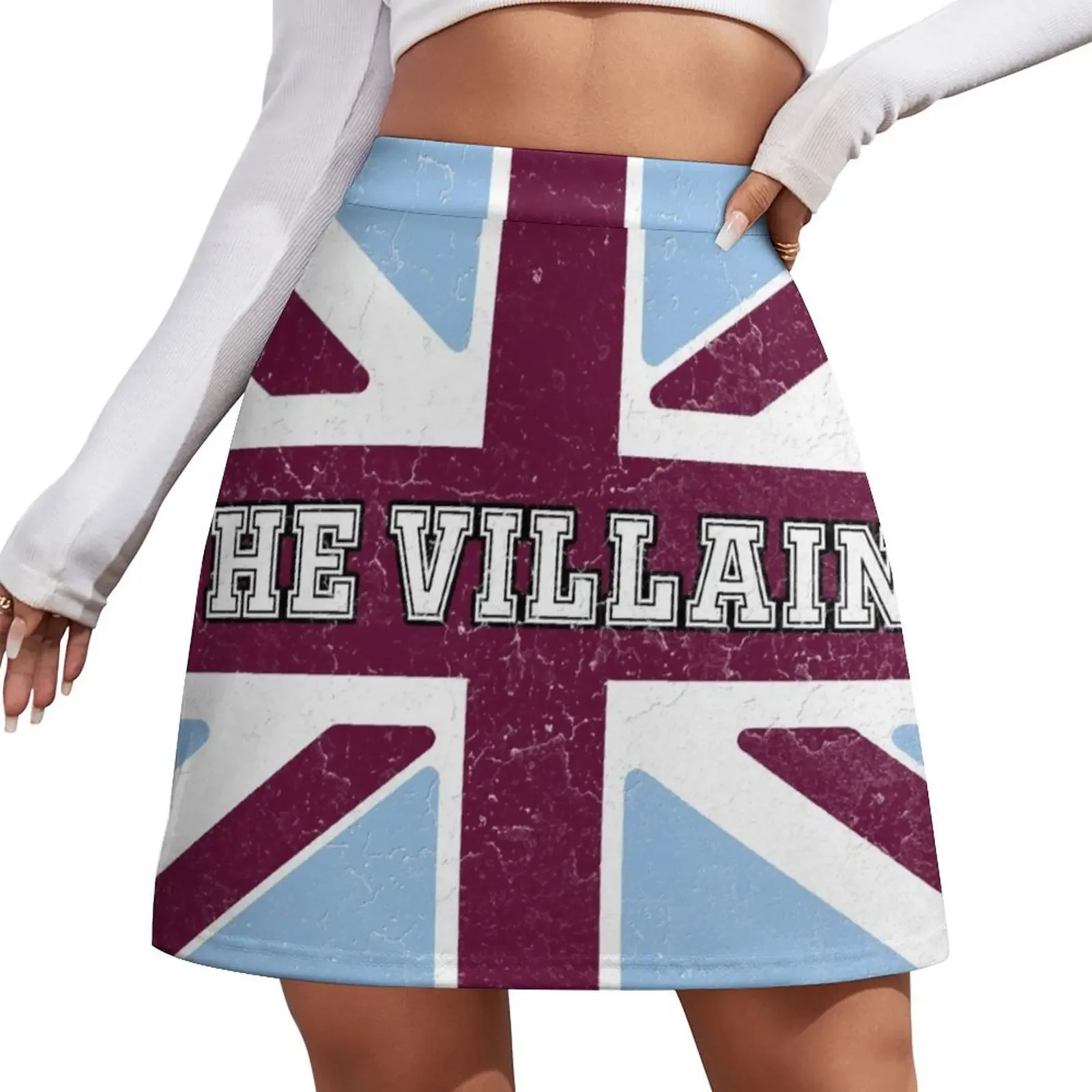 

The Villains Retro Union jack flag Mini Skirt Women's summer skirt clothes for women Woman skirt Mini