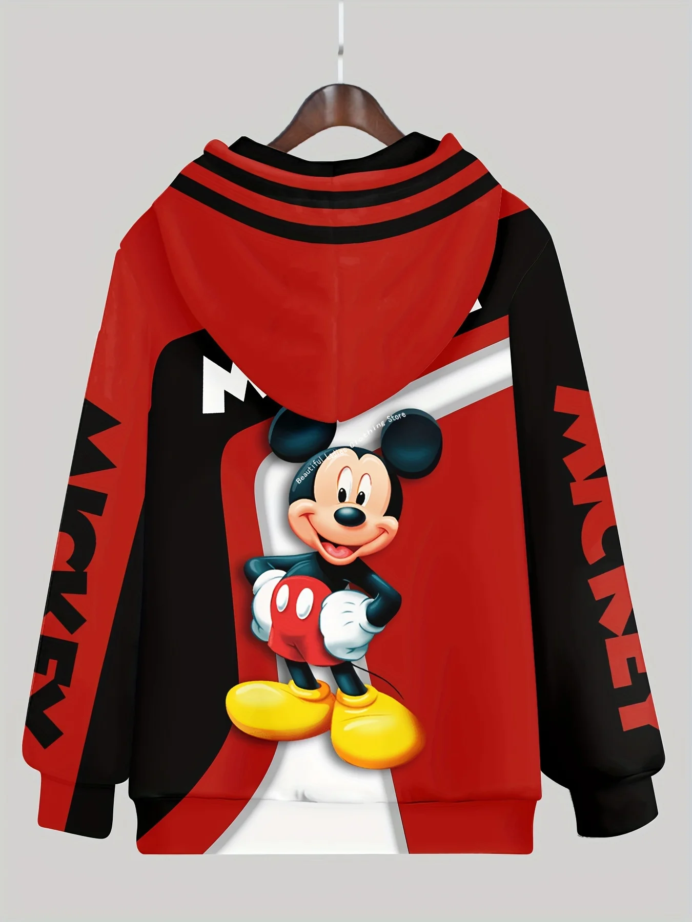 Mickey Mouse automne/hiver femmes mode col rond sweats à capuche confortable Style décontracté confortable Y2K sweat à capuche pour femme