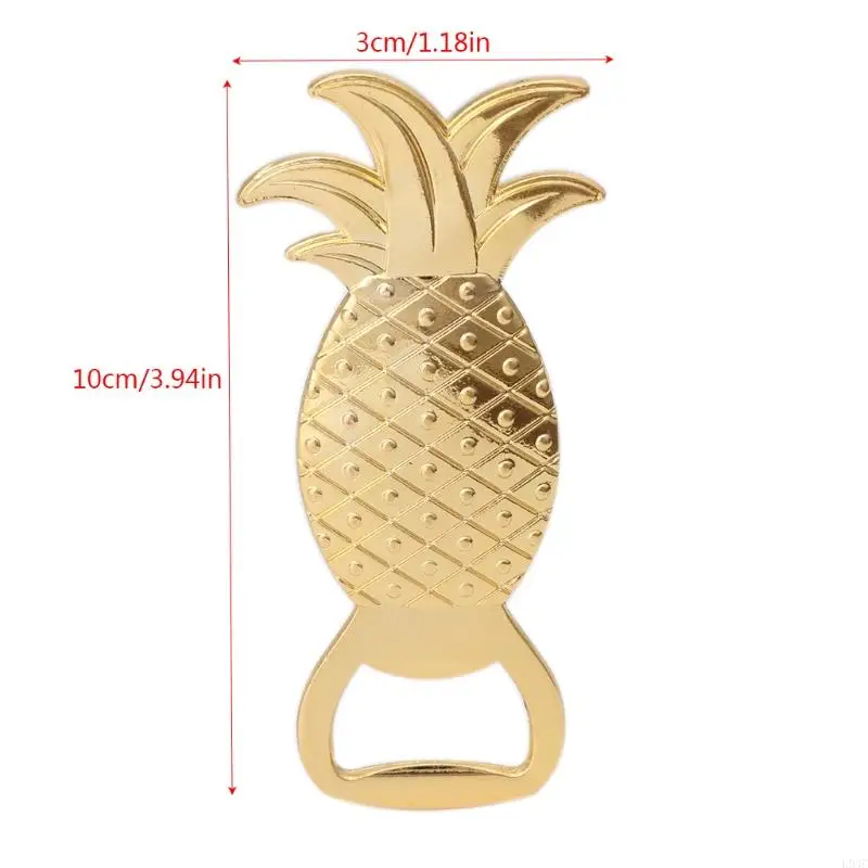 L93C Golden Pineapple Beer Wine Bottle Opener Barware Tool Wedding Party Gift