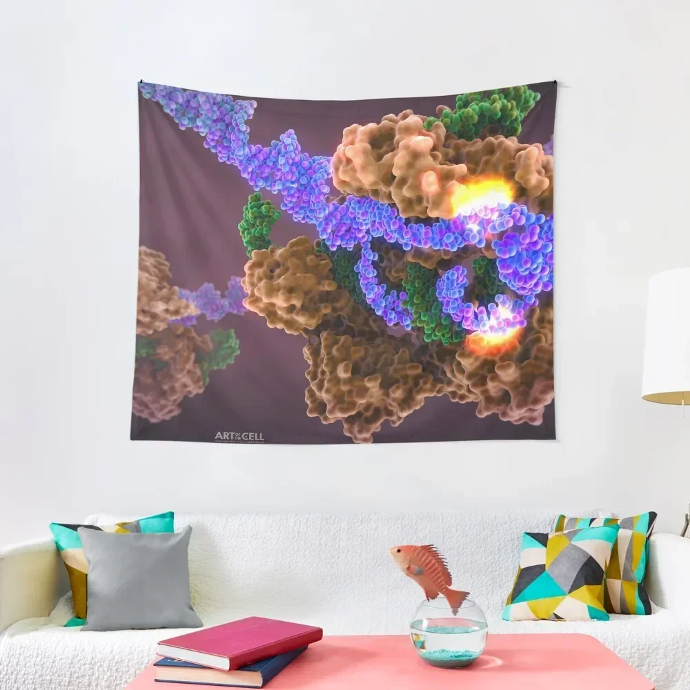 

CRISPR Cas9 Gene Editing Tapestry Wall Hanging Kawaii Room Decor Decoration For Rooms Room Decor For Girls Tapestry