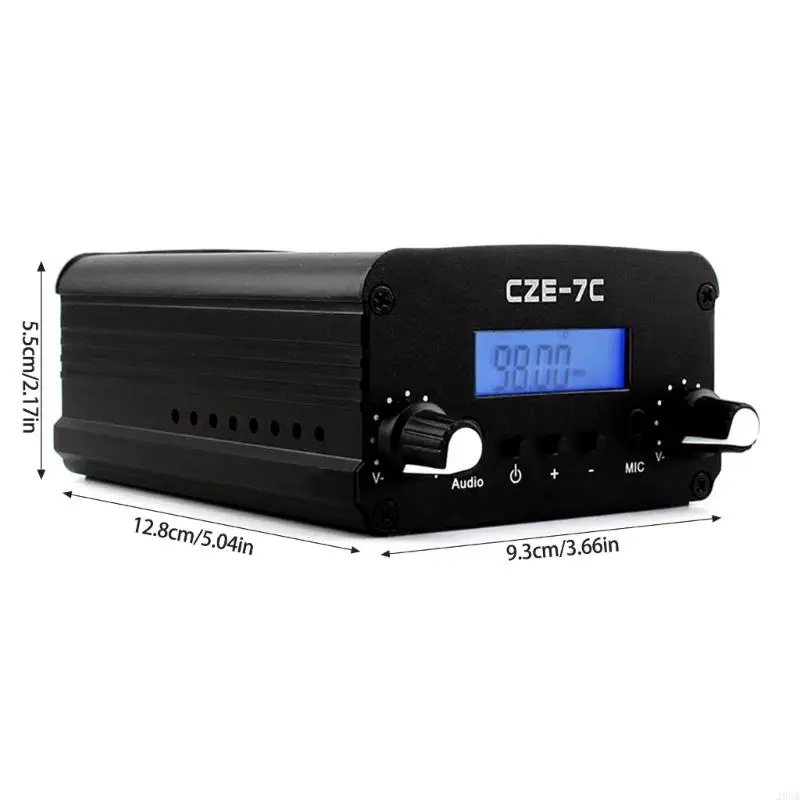 20CB CZE-7C Professional 7W FM-радиовещательный радиопередатчик с 7WATT FM вещательным передатчиком длинный 1 км