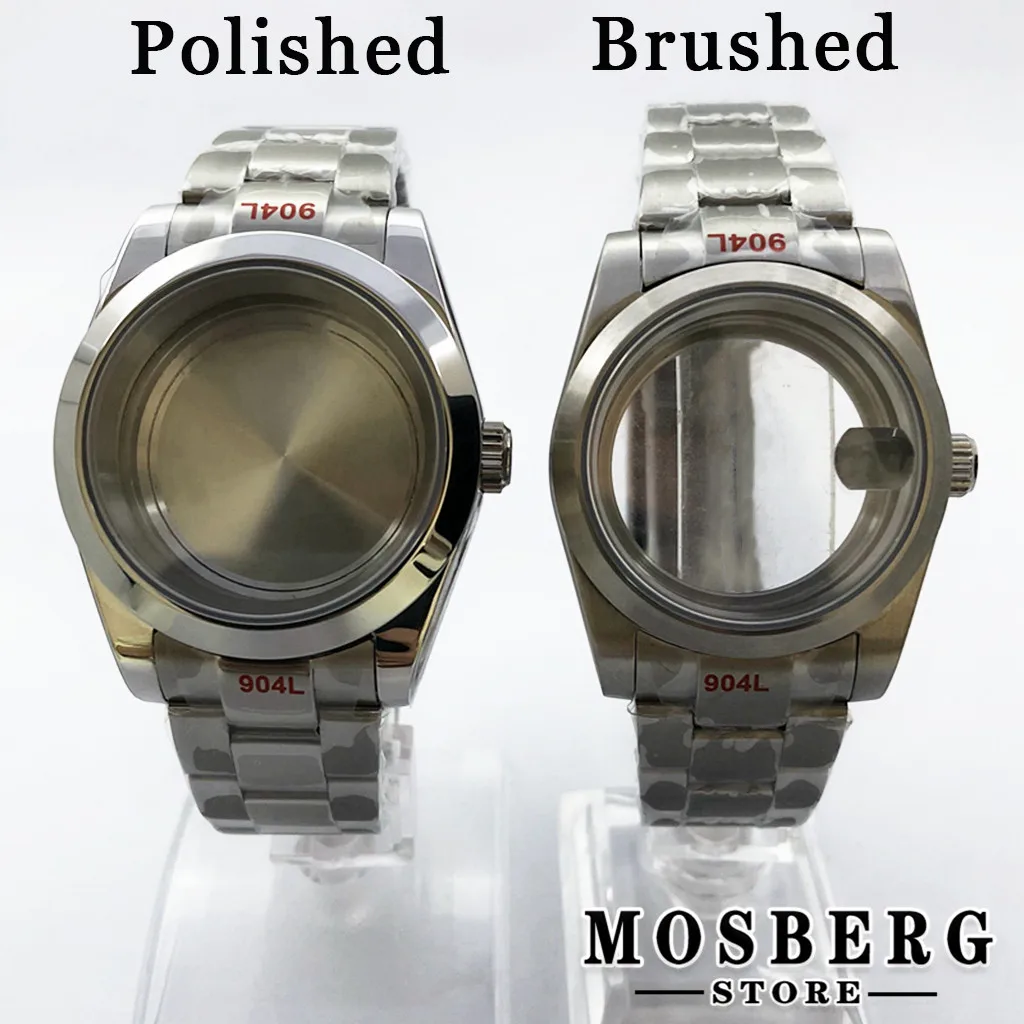 

36mm 40 Watch Case Solid Stainless Steel For NH35 NH36 ETA2836 Miyota8215 8205 821A DG2813 3804 ETA2824 PT5000 Movement