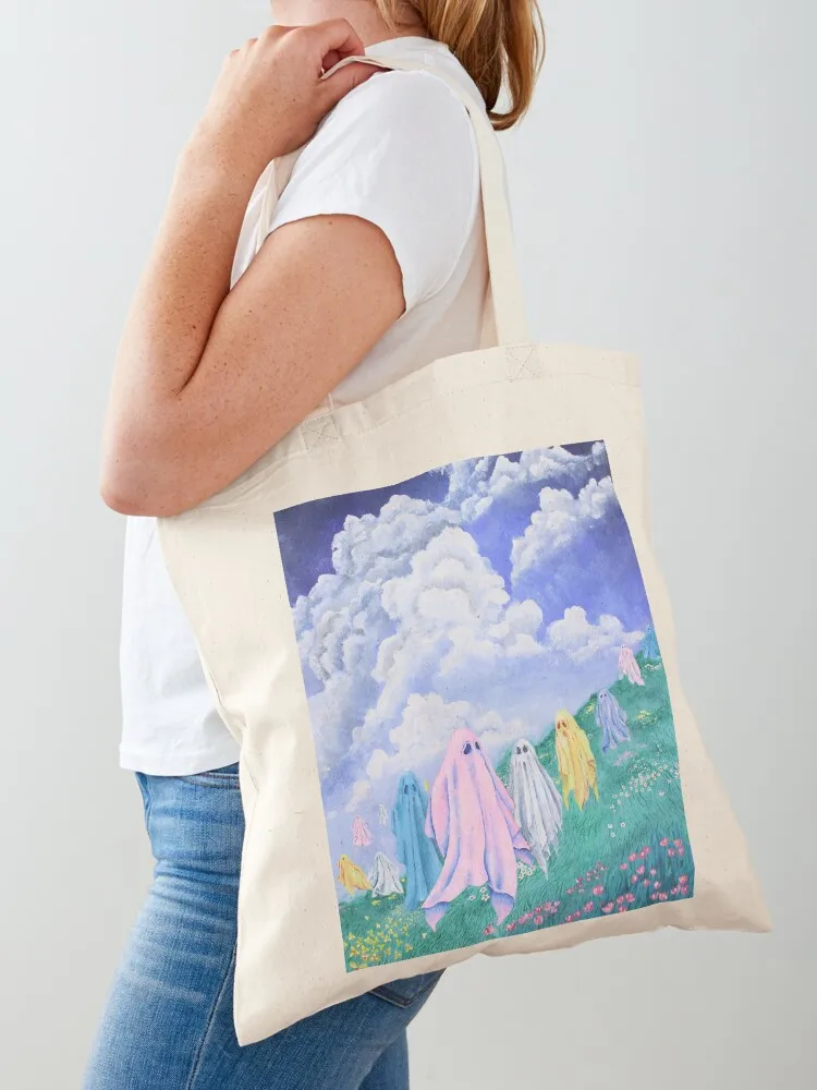 

Ghosts on the Hill Tote Bag Shopper Handbags large size bags great bag