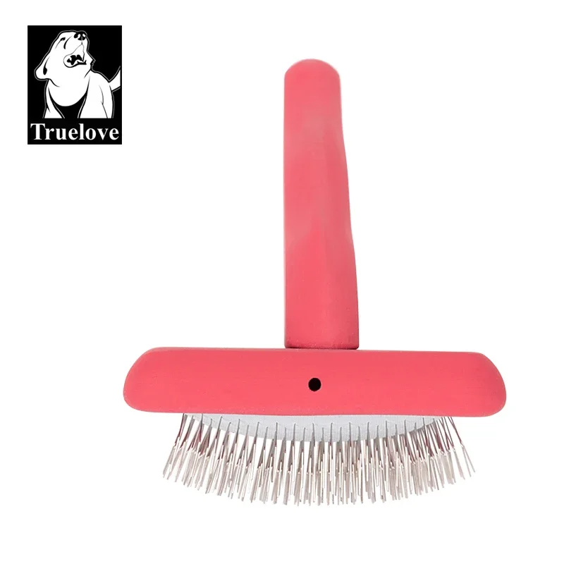 TRUELOVE Pet Comb TLK20132 Cranked Square Head Curved Needle Comb Soft Air Cushion Cushioning Air Holes Laser Engraving LOGO