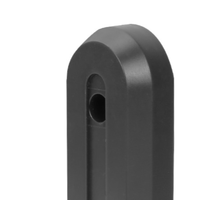 4Pcs/Set Plastic Wheel Hub Cap Electric Scooter Accessory Black Wheel Hub Protective Cover for Xiaomi MIJIA M365