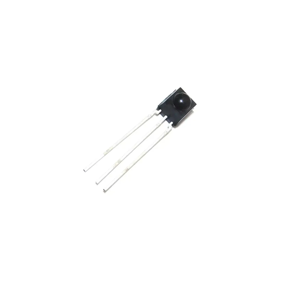 5PCS HS0038 HS0038B Infrared Tube 38KHZ Photo Module IC PCM Remote Infrared SIP3 Inserted Straight Infrared Receiver
