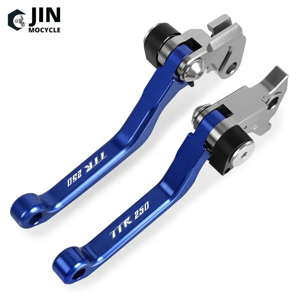 Motorcycle Brake Clutch Lever Motocross Brakes Levers TTR 250 For YAMAHA TTR250 1993 1994 1995 1996 1997 Dirt bike Aluminum Part