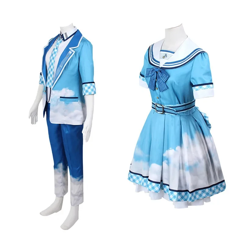 

g'7,n\5;e,8\v,5/2025 11 Project Sekai Colorful ! Cosplay Costume Azusawa Kohane Stage Dress Tenma Tsukasa Suit Wonderlf;4'v.7/n\