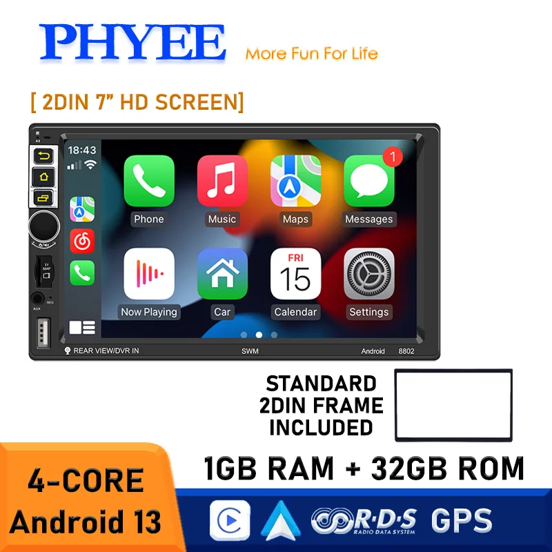 2 Din Android Car R…