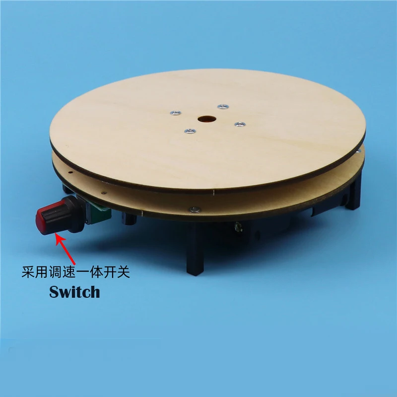 Physics STEM Technology Gadget Kids Science Toys Electric Rotating Display Stand Educational Toys for Children DIY Craft