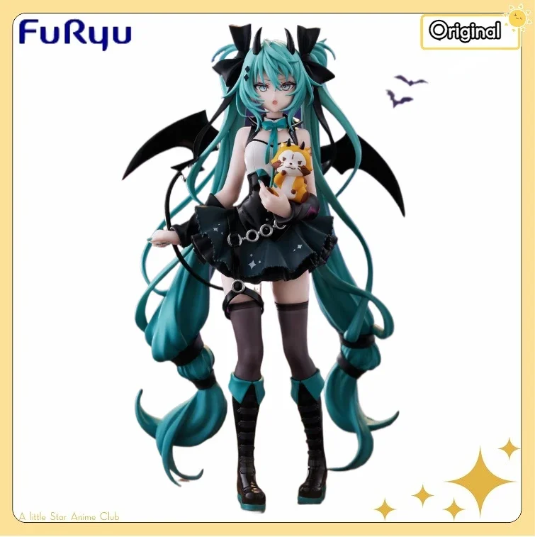 furyu-trio-try-it-hatsune-miku-×-rascal-the-raccoon-demon-statuetta-da-collezione-a-tema-anime-ideale-come-regalo
