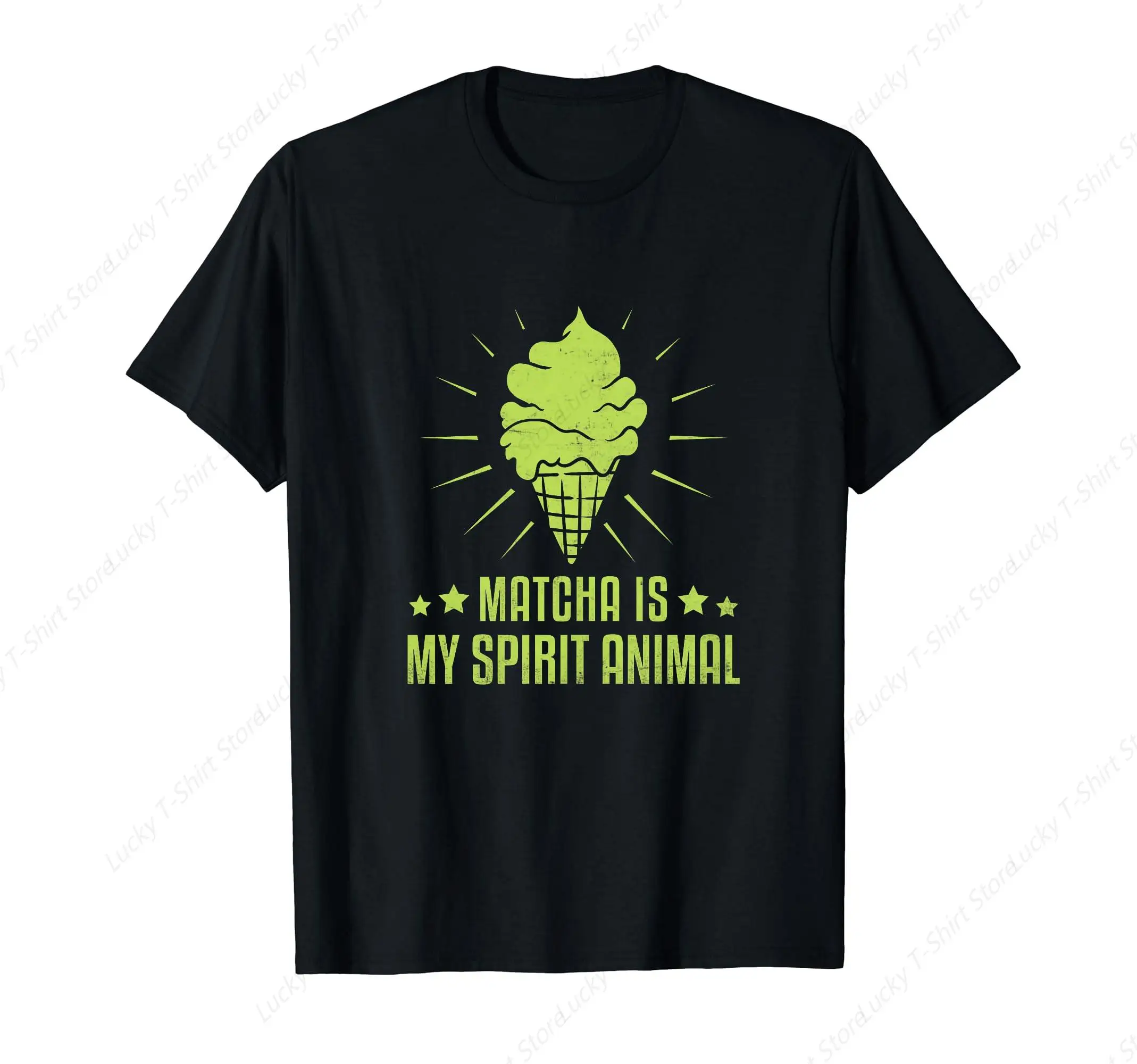 Frozen Matcha Ice Cream Cone Culinary Grade Japanese Matcha T-Shirt