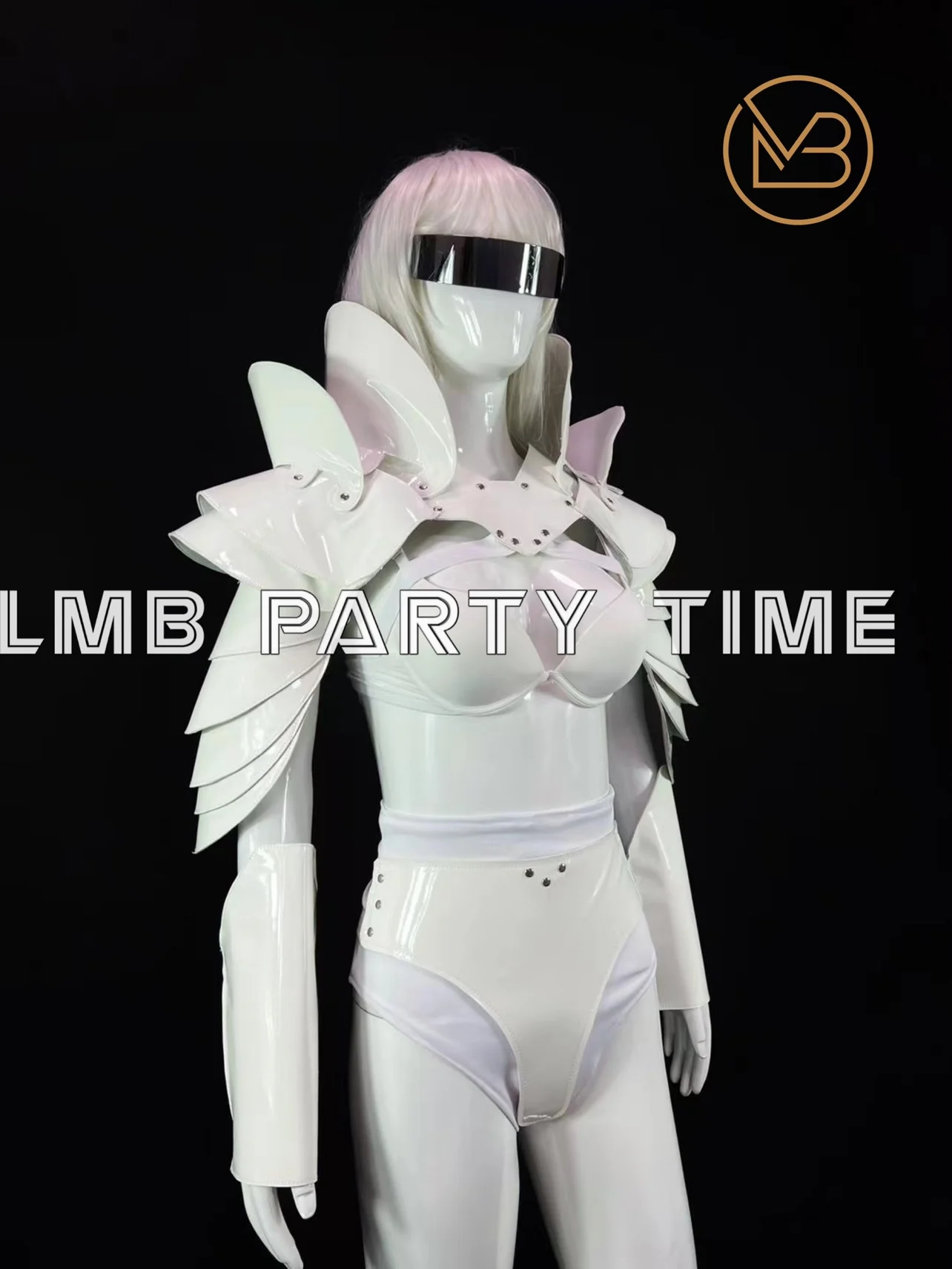 Armor Multi Color Stage Clothing Customized Mechanical Armor Women's Nightclub Gogo Performance Clothing Technology Style