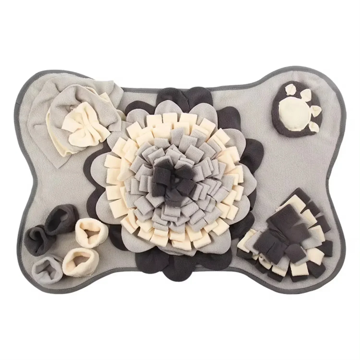 New Bone Type Pet Sniffing , Dog Sniffing , Sniffing Training , Puzzle Slow Food Pad