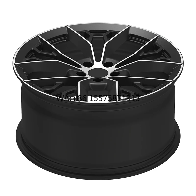 

Кованые гоночные диски Custom High Gloss Black 18-26 дюймов с глубокой полкой, 5*130, с полированной кромкой