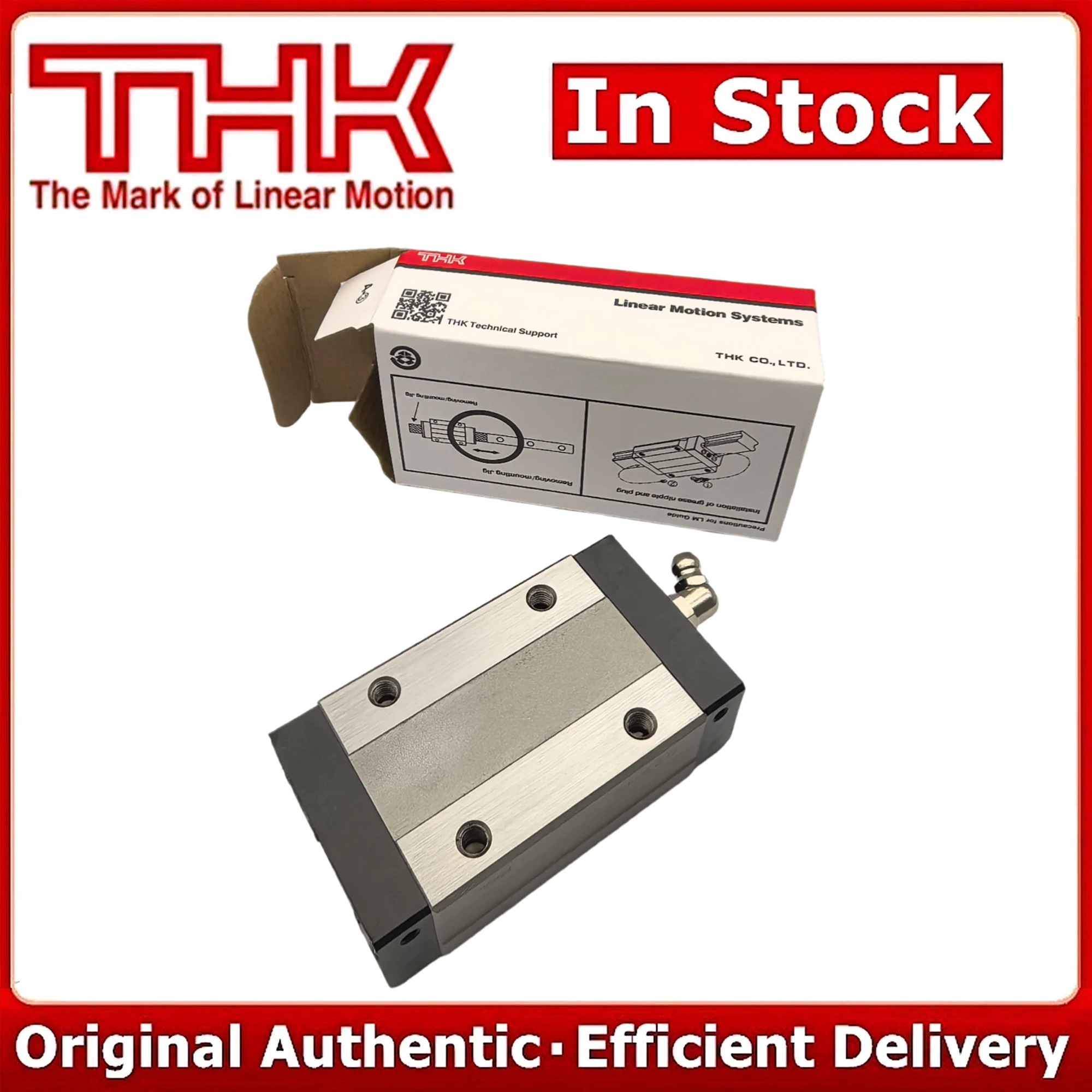THK Block SHS55LV SHS55LV1UU/SS Linear Guide Rail Slider Carriage