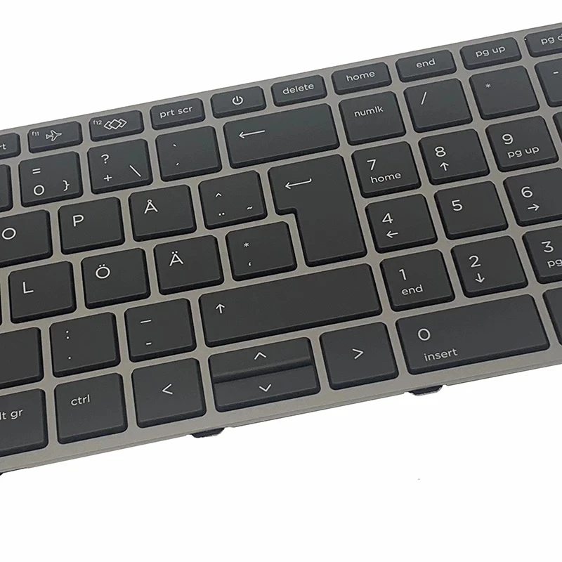 Imagem -04 - Teclado para Notebook Russo Retroiluminado la Eua Sueco Compatível com hp Zbook Fury 17 g7 15 g7 17 g8 M20128-b71 Nsk-x11bc Novo